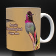 11oz Mug - ANHU 010 - Anna's Hummingbird