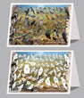 6"x 9" Card  -  Backyard Birds of Manitoba  6-pk