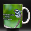 11oz Mug - BTGW 001  - Black-throated Gray Warbler
