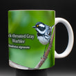 11oz Mug - BTGW 001 - Black-throated Gray Warbler