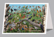 6"x 9" Card - Backyard Birds of Illiinois - 6pk