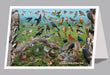 6"x 9" Card  -  Backyard Birds of New York - 6pk
