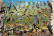 11" x 17" Placemat - Backyard Birds of North Dakota