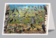 6"x 9" Card - Backyard Birds of North Dakota - 6pk