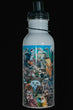 600ml Water Bottle - Big year Bottle on Blue