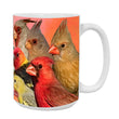 15oz Mug - CARD 001 - Cardinalidae Family Mug