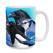 15oz Mug - CORD 001 - Corvid Family Mug