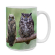 15oz Mug - GHO 001 - Great Horned Owl