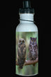 600ml Water Bottle - GHOF 002  - Great Horned Owl