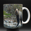 11oz Mug - GRIZ 001  - Grizzly Bear