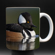 11oz Mug - HOME 001 - Hooded Merganser
