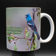 11oz Mug - LABU 001 - Lazuli Bunting