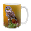 15oz Mug - NSWO 010 - Northern Saw whet Owl
