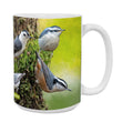 15oz Mug - NUTH 001 - Nuthatches Mug