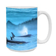15oz Mug - ORCA 004 - Orca