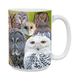 15oz Mug  -  OWLS 001 -  Owl Family Mug