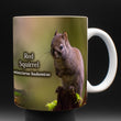 11oz Mug - RESQ 001  - Red Squirrel