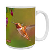15oz Mug - RUHU 006 - Rufous Hummingbird