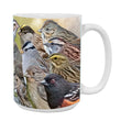 15oz Mug - SPAR 001 - Sparrow Family Mug