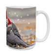 15oz Mug - Christmas Mug - Otters