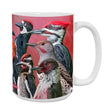 15oz Mug  -  WOOD 001 -  Woodpecker Family Mug